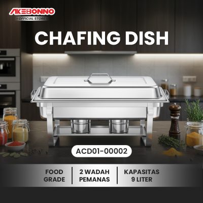 Rectangle Chafing Dish  9 Liter DT 433
